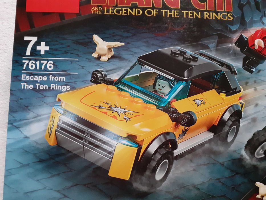 Lego Marvel 76176 Cele 10 inele- Evadarea,set nou, sigilat,de cadou
