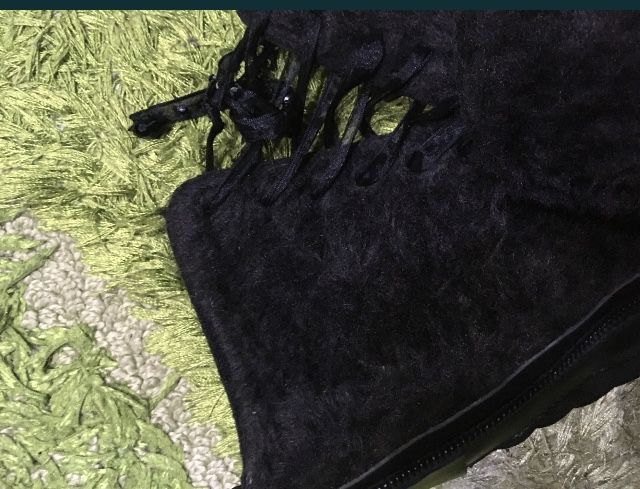 Cizme piele, 35, incaltate de 3 ori