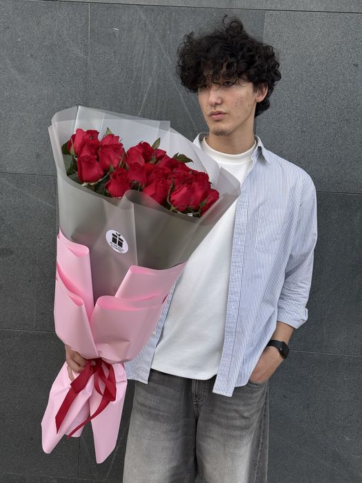 51 красная роза