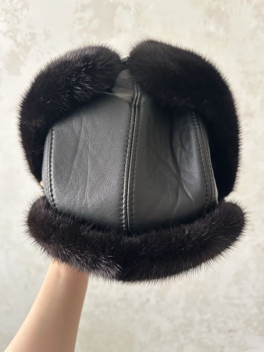 Шапка норковая мужская