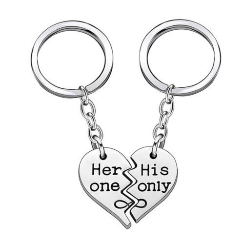 2 Breloace inima + cheie Nunta! Valentines zile de nastere! Surprize