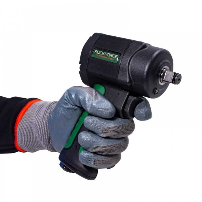 Пневматичен гайковерт с къс шпиндел 1200 Nм 1/2" RockForce