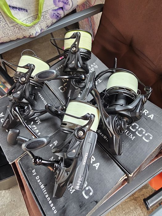 Lansete mulinete pescuit Tazura Arrow 3.9m 3.5lbs 14000