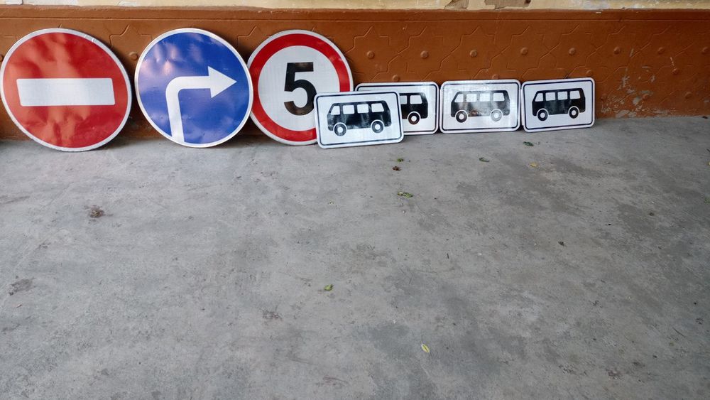 Yol belgilarini tayorlaymiz