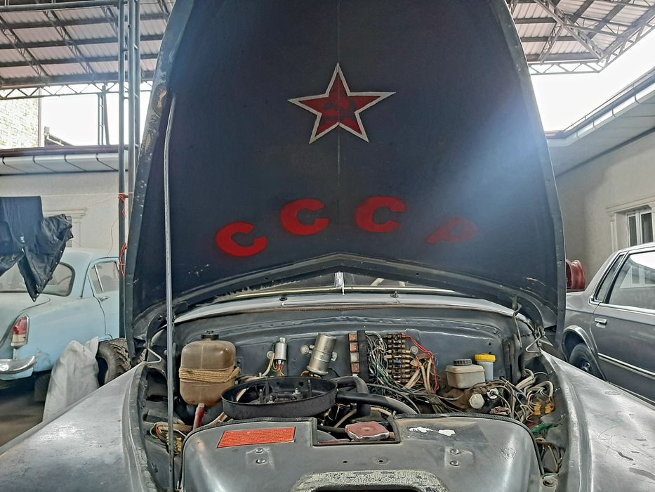 Пабеда м20 Сталинской на ходу.