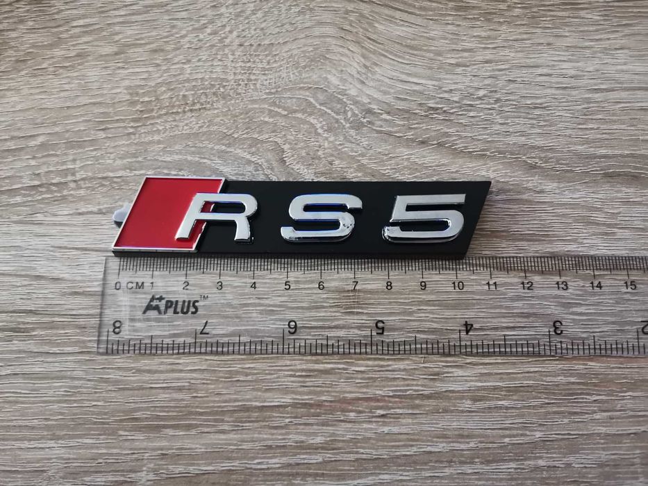 Предна решетка сребриста емблема Audi Ауди RS5