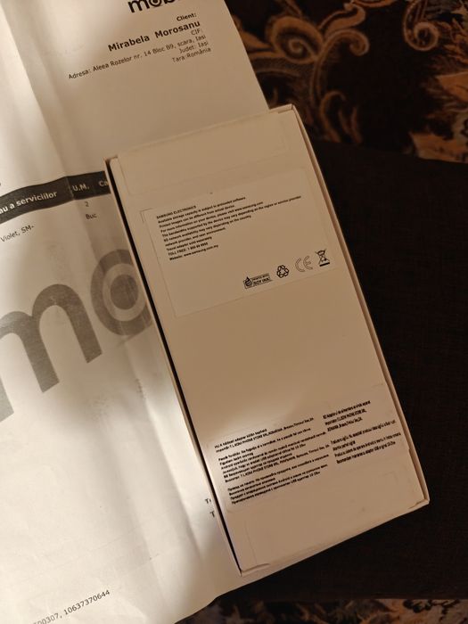 Samsung A07 cutie garanție sigilat