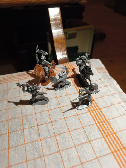 Figurine Cavaler, cowboy plastic West Germany