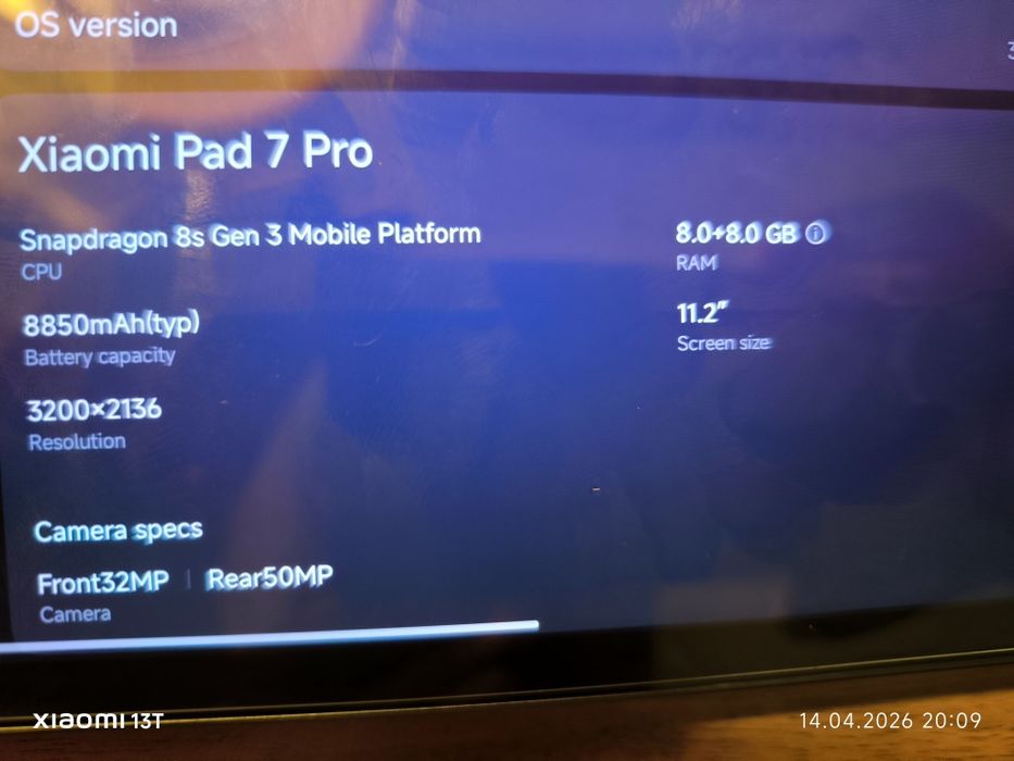 Планшет Xiaomi pad 7 pro