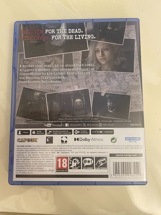 Resident evil requiem ps5