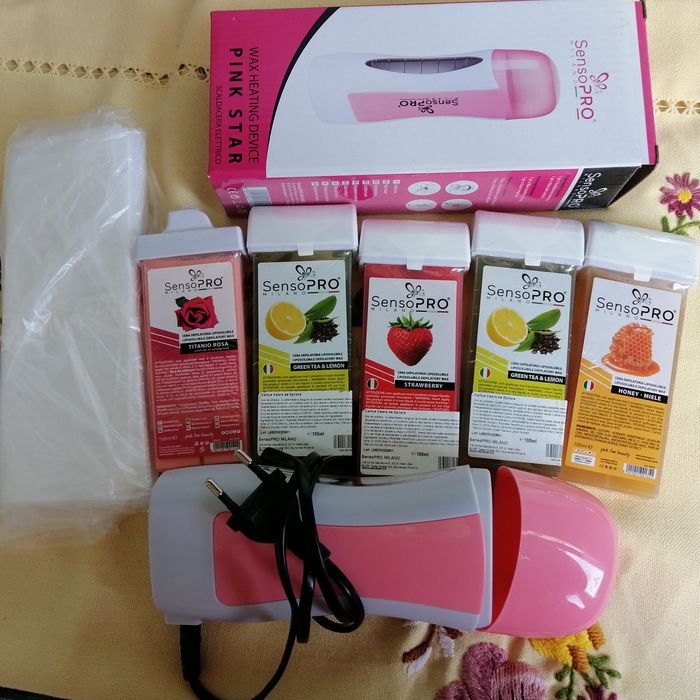 Vând kit de epilare cu ceară