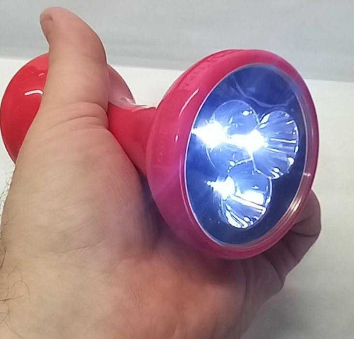 Lanternă cu dinam, 13 cm, funcțională