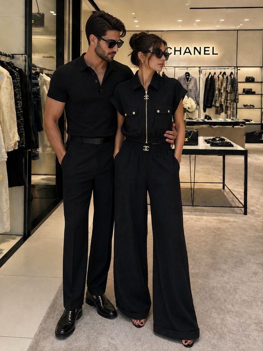 Сет модел на Chanel