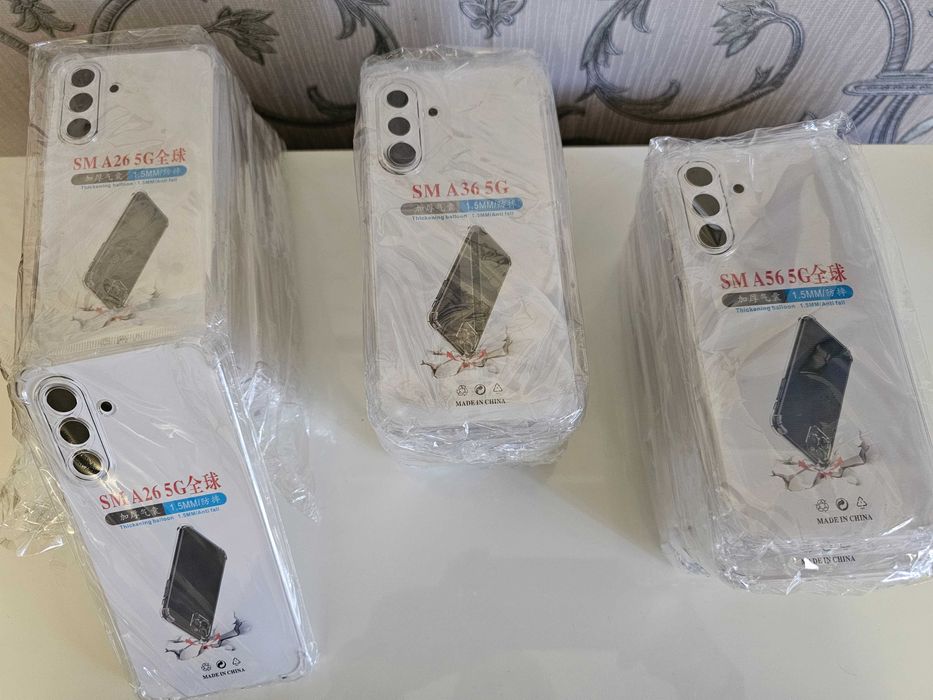 Husa Samsung A26/A36/A56/ silicon transparent