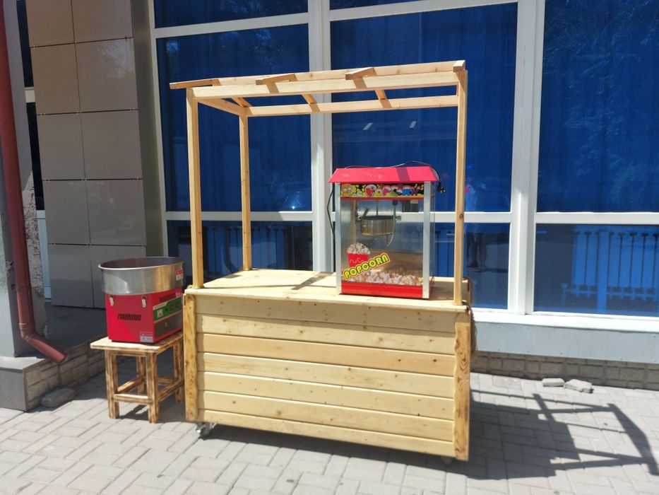 Тележка из дерева