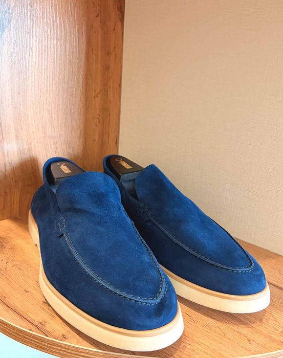 Замшевые лоферы Magnanni оригинал