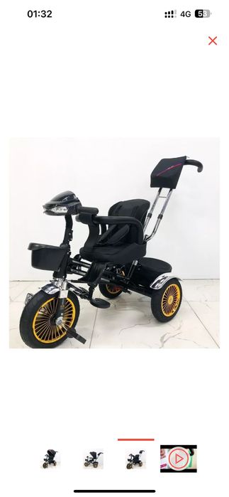 Велоколяска в идеальном состоянии