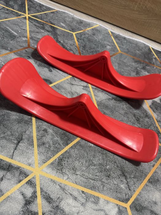 Лыжи на трюковой самокат