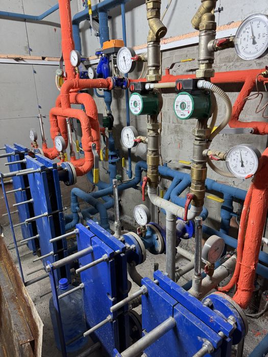 Отопления,Тепловой узел,Теплотрасса