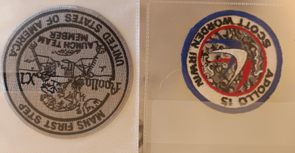 Colecție 9 patch-uri NASA