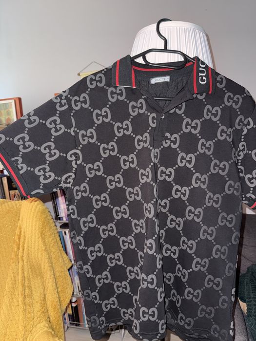 Tricou Gucci polo nou !
