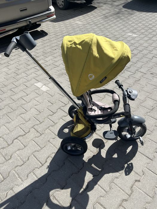 Tricicleta 4 in 1 cu sezut reversibil, Cocolle Velo Air, mustar