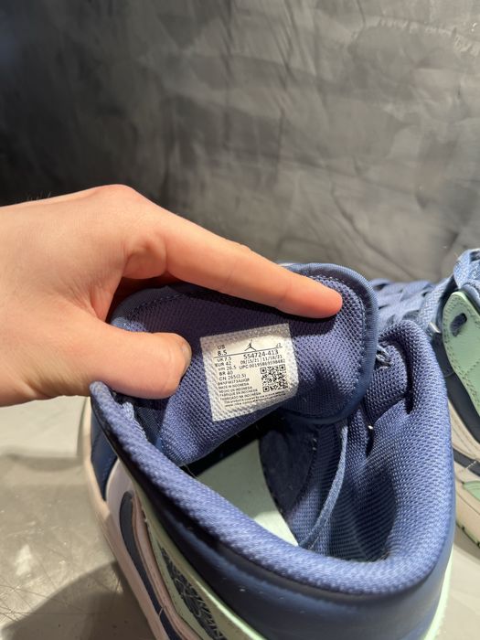 КАТО ЧИСТО НОВИ Jordan 1, 42 -  Blue Mint