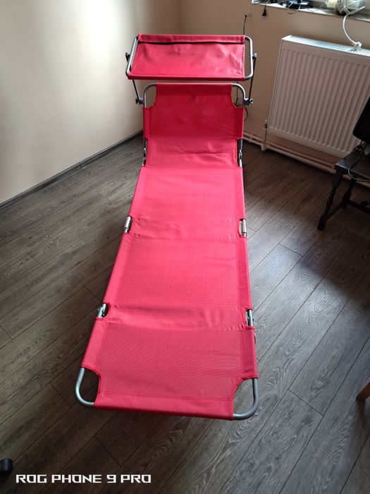Șezlong portabil pliabil plaja piscina