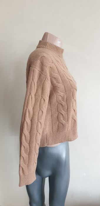 POLO Ralph Lauren Cable Wool / Cashmere  S НОВО ОРИГИНАЛ Дамски Пулове