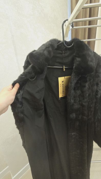 Шуба норковая длинная