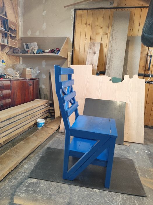 Scaun scară 2 în 1