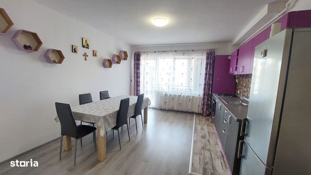 0 Comision2 camere, zona Petrom, 49 mp, finisat modern