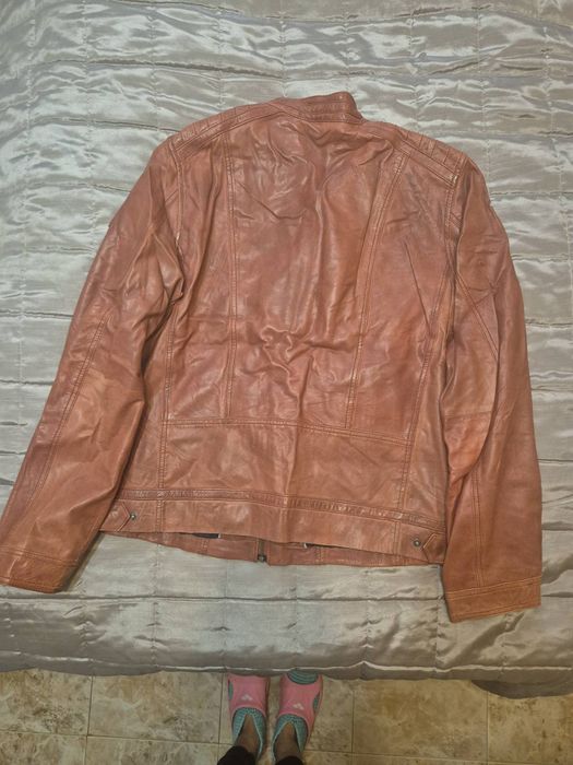 Мъжко кожено яке Pierre Cardin