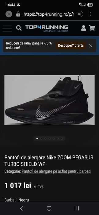 Pantofi adidasi barbati nr 40 nike zoom pegasus tirbo