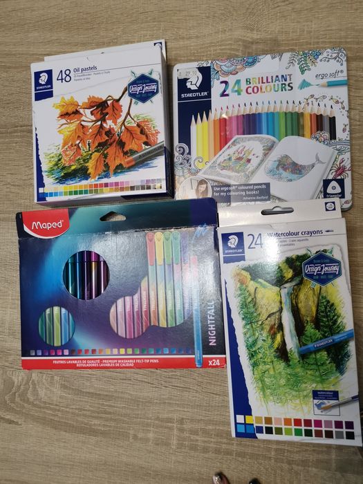 Моливи флумастери за рисуване Faber-Castell staedtler