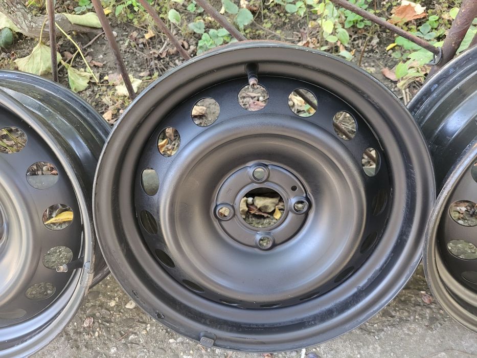 Set jante oțel 15" originale Renault Clio-Dacia  cu senzori de presiun