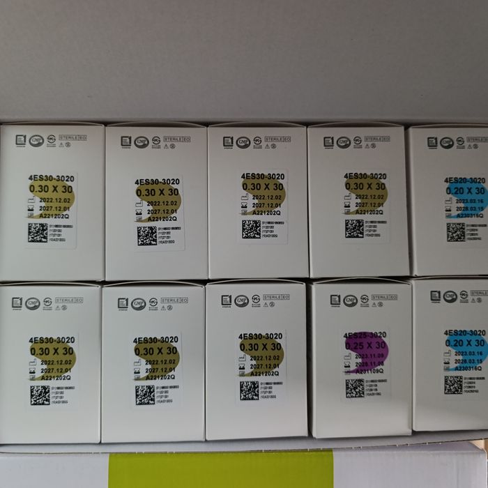 Иглы акупунктурные