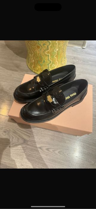 Лоферы Miu Miu, 37 размер