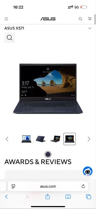 Laptop ASUS X571
