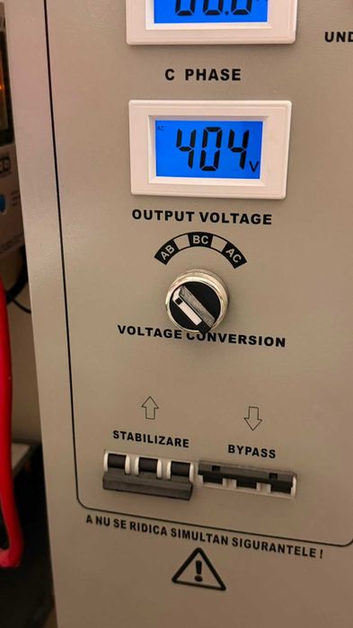 Stabilizator tensiune trifazat ELECTRO POWER 20KVA 400V Servo