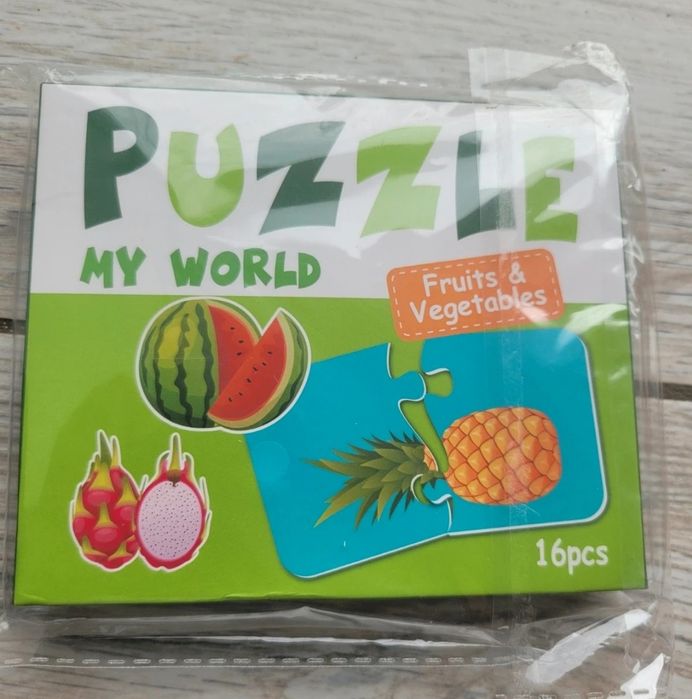 Puzzle fructe si legume fata verso