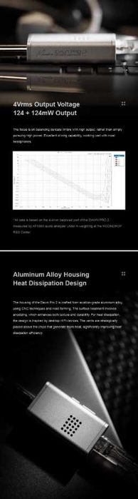 Новый запечатанный ЦАП Moondrop DAWN Pro 2  32бит/384кГц DSD256