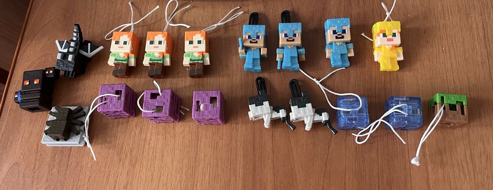 Продам повторки Minecraft (Майнкрафт) — Брелоки / Фигурки!