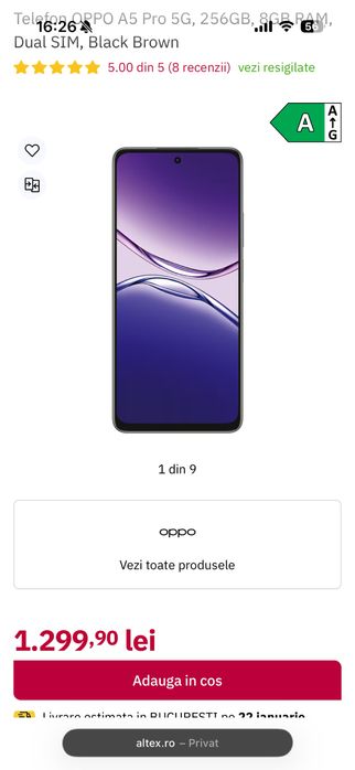 Oppo A5 pro  256 gb