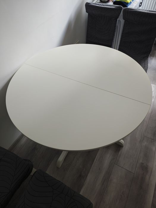 Vand Masa Extensibila Alb 110/155 cm