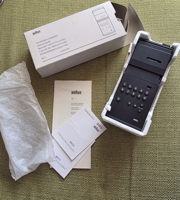 Telecomanda Braun Atelier RC1 RC 1 HiFi Remote