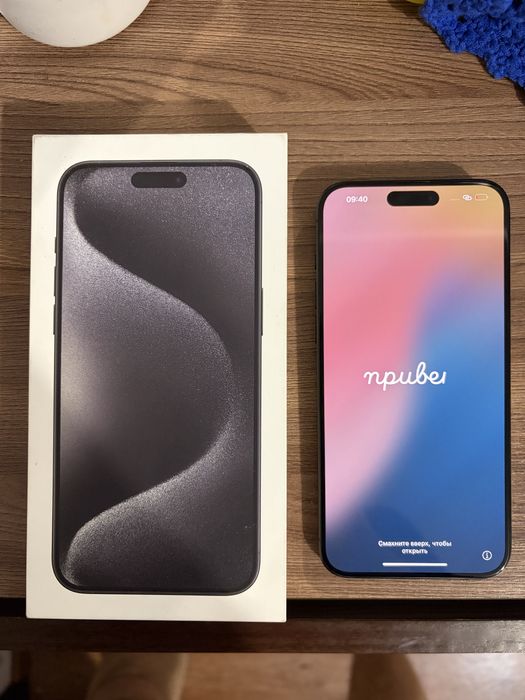 IPhone 15 pro max 256 gb в отличном состоянии .