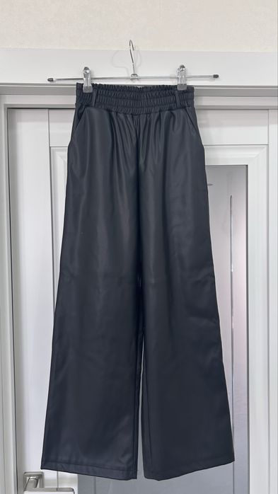 Юбка брюки кожаные