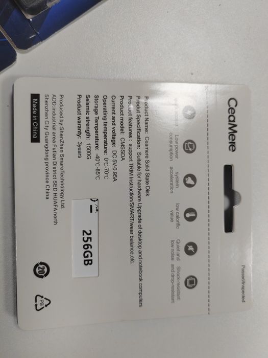 ССД 256 ГБ Новые