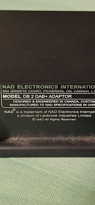 NAD Dab adaptor Db2